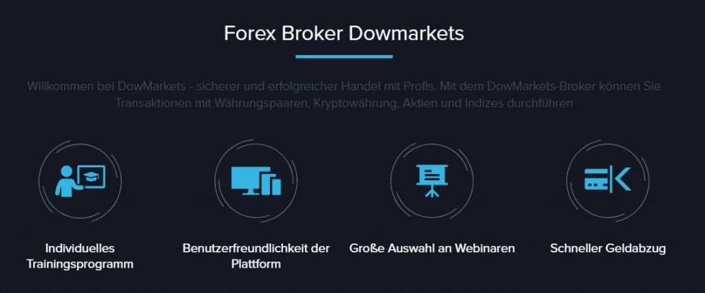 Ist Forex-Broker DowMarkets ein Betrug oder nicht?